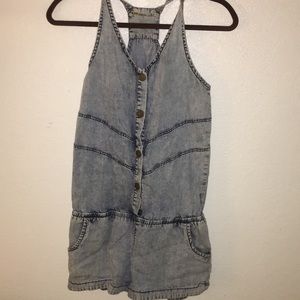 Acid wash O'Neill romper